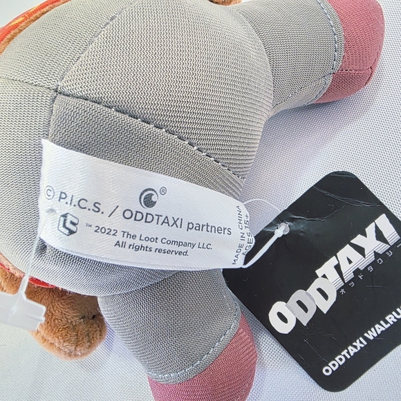 Odd Taxi Walrus Hiroshi Odokawa Plush Loot Crate Has Tags Stuffed 6 Inch 2022 - Picture 8 of 10